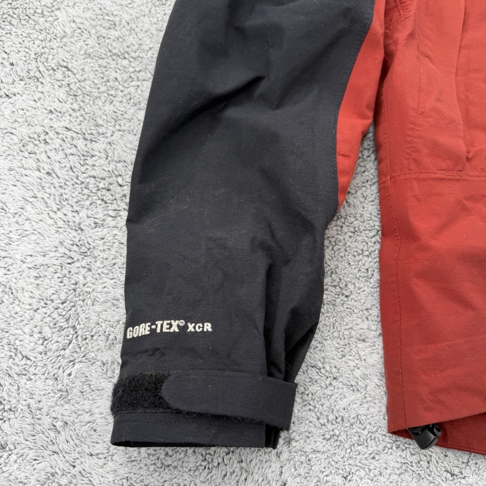 Mountain Hardwear Jacket Mens Small Red Goretex XCR Hooded Zip Pocket Ski Snow - Picture 7 of 16